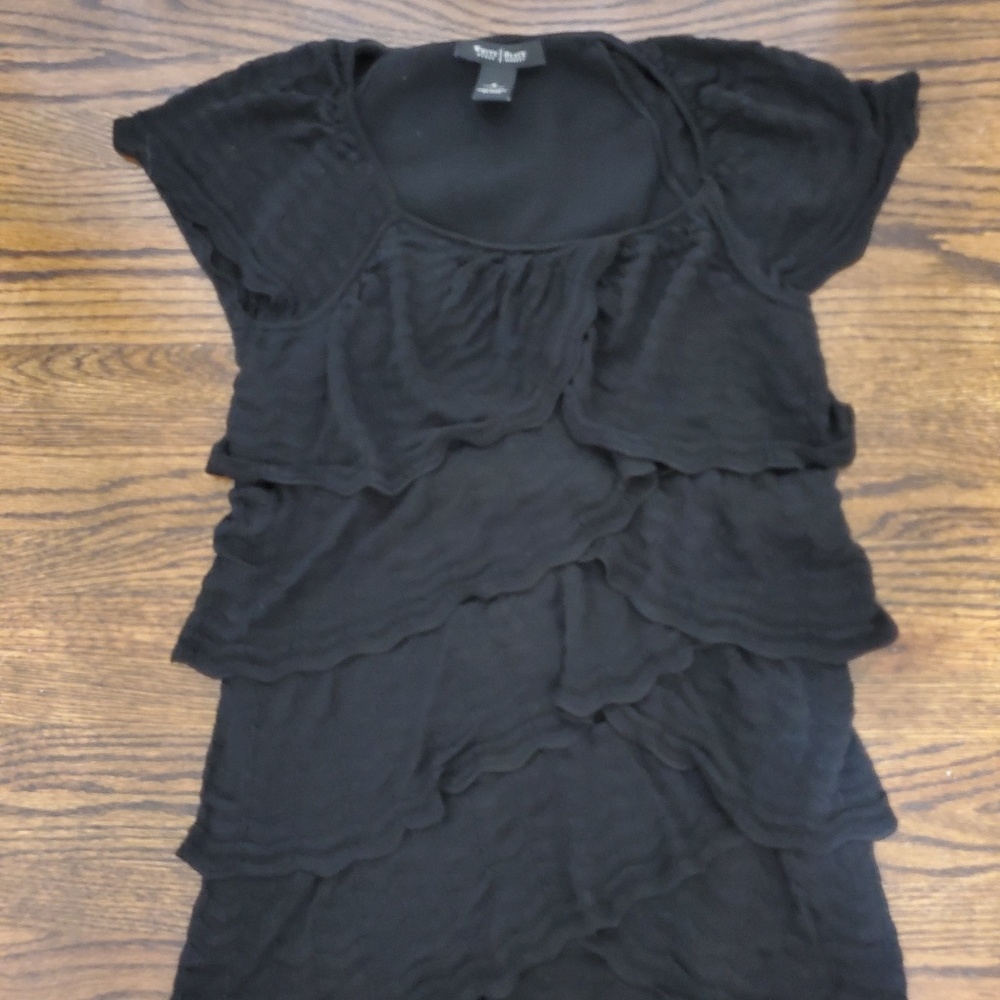 White House Black Market layered shirt